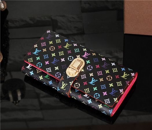 2015 Louis Vuitton Outlet Multicolor Sologne M58288 black&rose