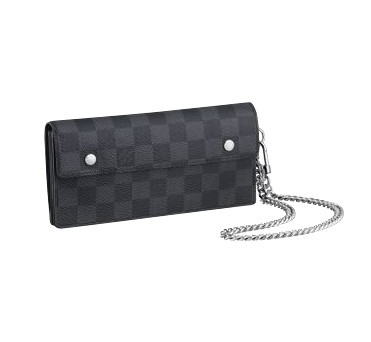 Louis Vuitton Outlet Damier Graphite Canvas Accordeon Wallet N60023