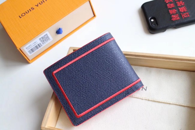 Louis Vuitton Outlet MULTIPLE WALLET M60895 blue