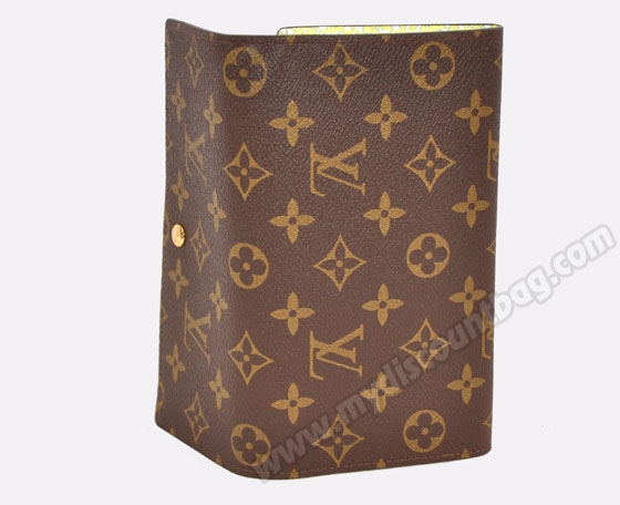 Louis Vuitton Outlet handbag monogram canvas sarah wallet fleuri m60234 (vert)