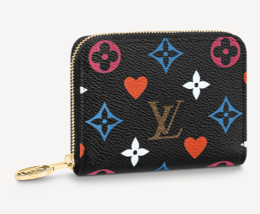 Louis Vuitton Outlet GAME ON ZIPPY COIN PURSE M80305 black