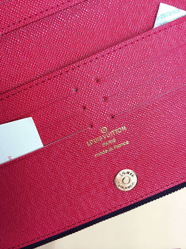 Louis Vuitton Outlet Monogram Canvas Wallet M61287 Red