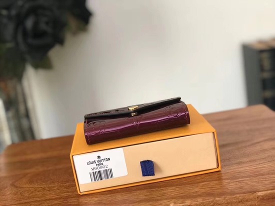 Louis Vuitton Outlet Monogram Vernis 6 KEY HOLDER 90900 purple