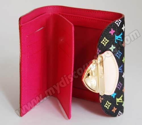 Louis Vuitton Outlet handbag monogram multicolore black koala wallet m58087 (grenade lining)