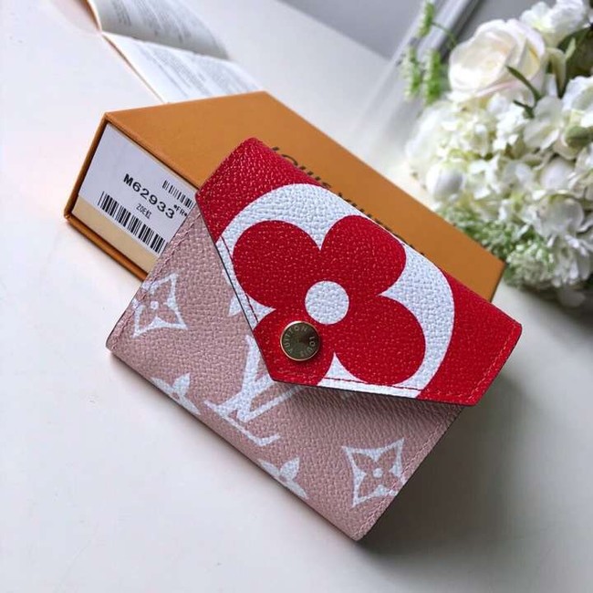 Louis Vuitton Outlet original ZOE WALLET M62933 pink