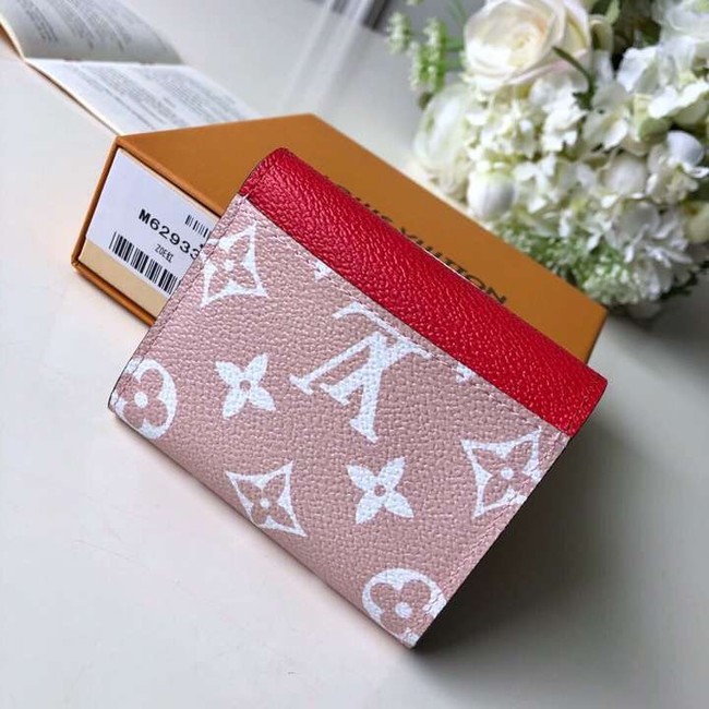 Louis Vuitton Outlet original ZOE WALLET M62933 pink