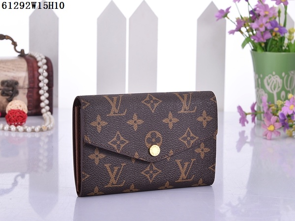 Louis Vuitton Outlet Monogram Canvas Wallet 61292 Brown