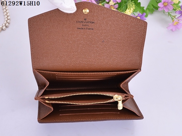 Louis Vuitton Outlet Monogram Canvas Wallet 61292 Brown