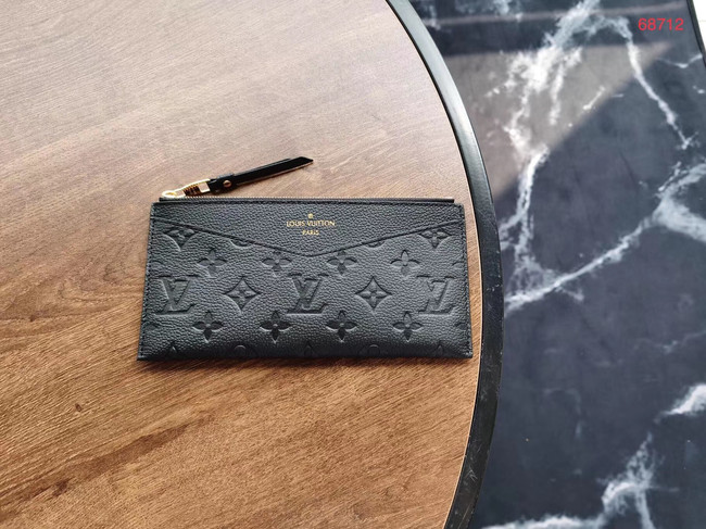 Louis Vuitton Outlet Original Monogram Empreinte Wallet M68712 black