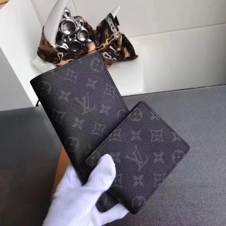 Louis Vuitton Outlet Damier MULTIPLE Wallet M30952 black