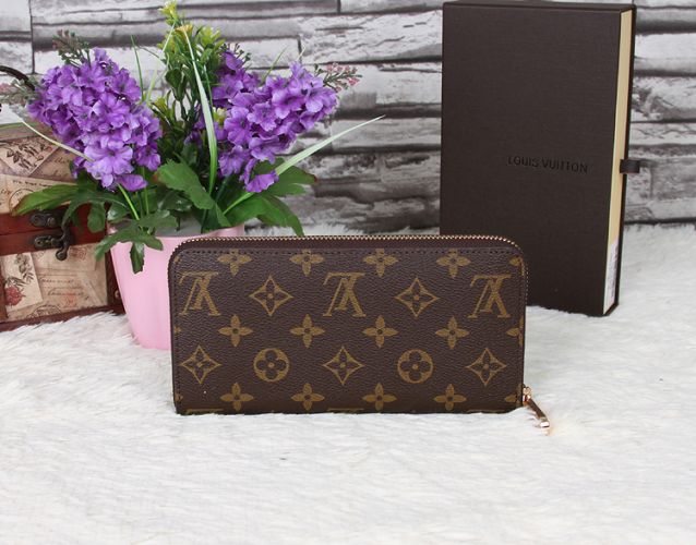 2015 Louis Vuitton Outlet wallet new model 66570 brown