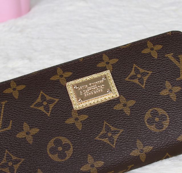 2015 Louis Vuitton Outlet wallet new model 66570 brown