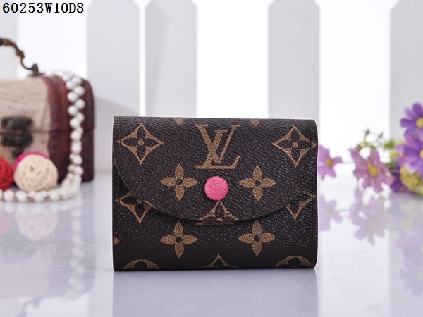 Louis Vuitton Outlet Monogram Canvas Wallet 60253 Rose