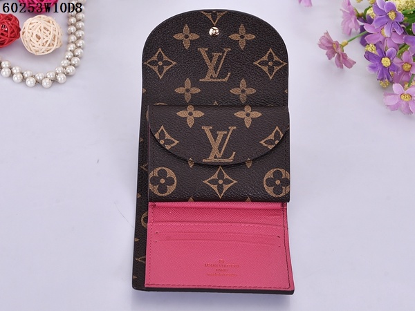 Louis Vuitton Outlet Monogram Canvas Wallet 60253 Rose