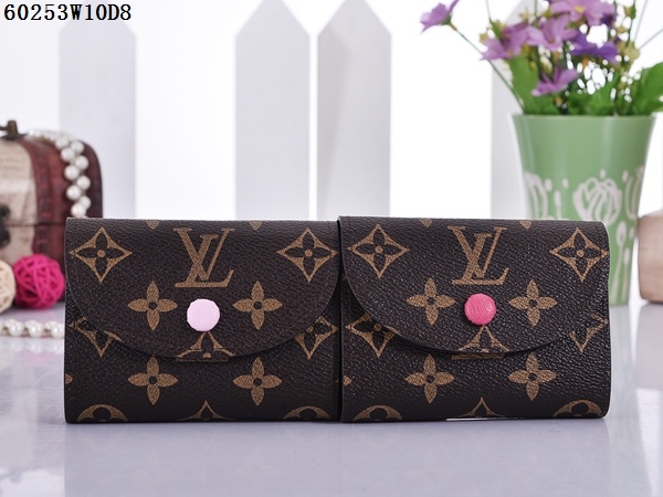 Louis Vuitton Outlet Monogram Canvas Wallet 60253 Rose