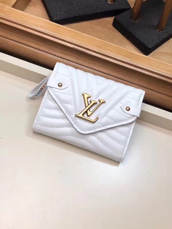 Louis Vuitton Outlet NEW WAVE COMPACT WALLET M63427 white