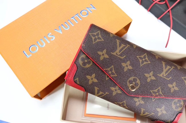 Louis Vuitton Outlet CAISSA WALLET N61184 red