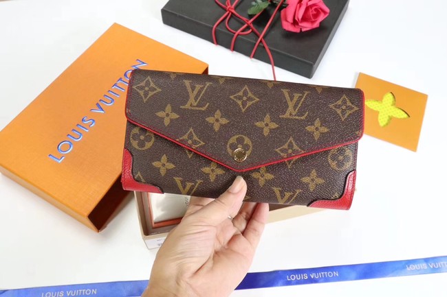 Louis Vuitton Outlet CAISSA WALLET N61184 red