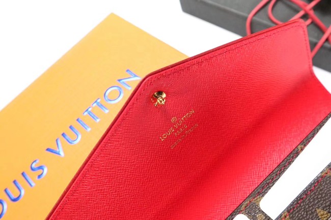 Louis Vuitton Outlet CAISSA WALLET N61184 red