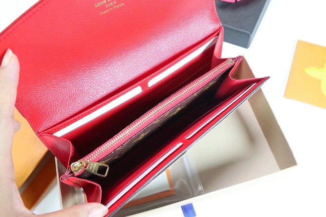 Louis Vuitton Outlet CAISSA WALLET N61184 red