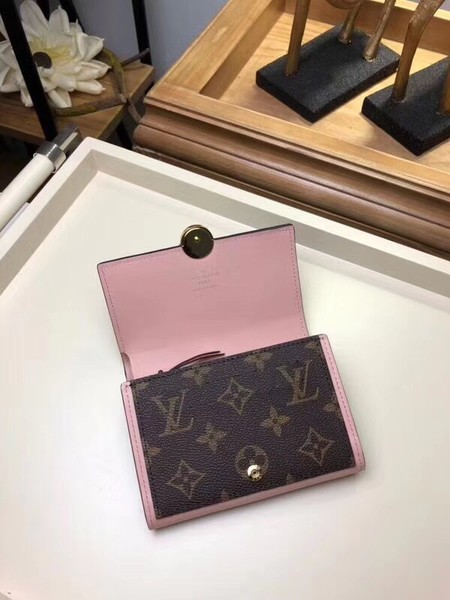 Louis Vuitton Outlet monogram canvas flore wallet 64587 pink