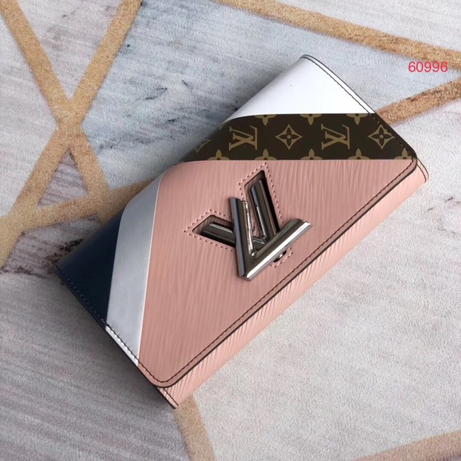 Louis Vuitton Outlet original TWIST Wallet M60996 pink