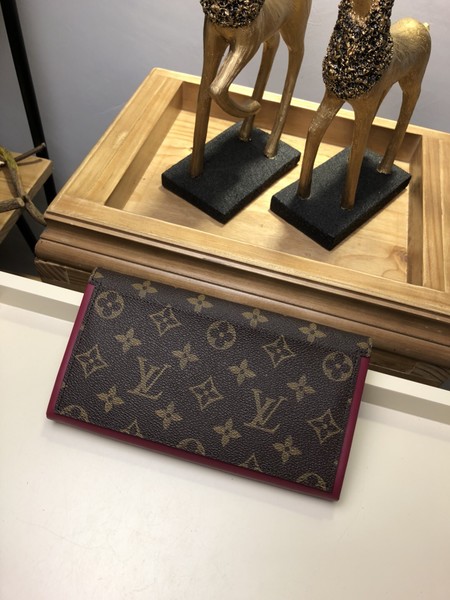 Louis Vuitton Outlet monogram canvas flore wallet 64586 rose