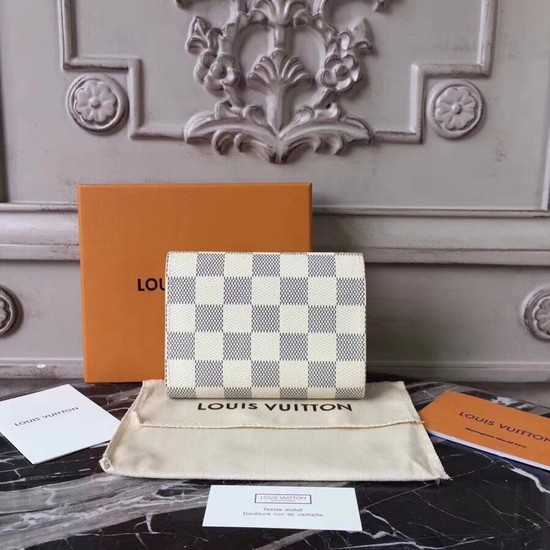 Louis Vuitton Outlet Damier Azur VICTORINE WALLET N64022 pink