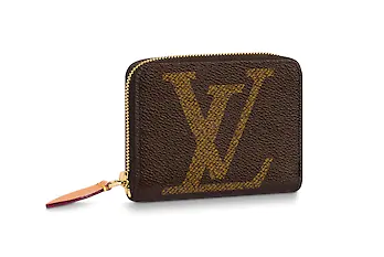 Louis Vuitton Outlet original ZIPPY zipper pocket M67690 brown