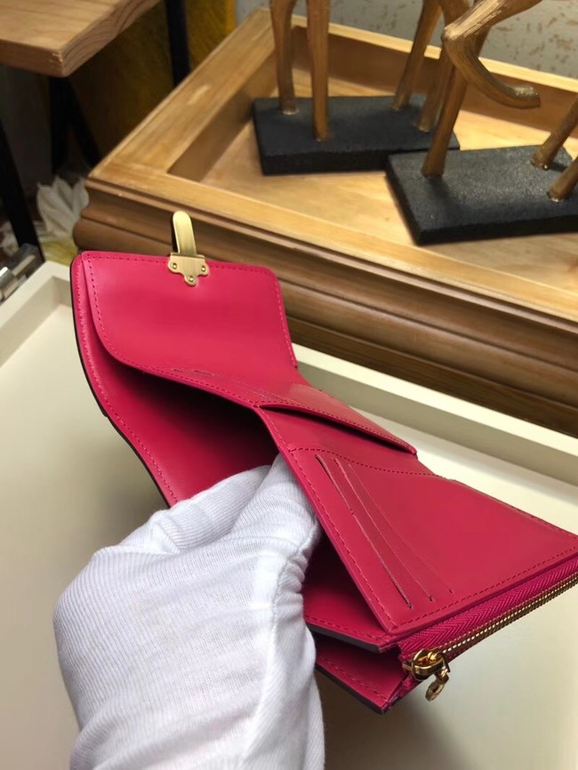 Louis Vuitton Outlet CHERRYWOOD COMPACT WALLET M61911 fuchsia