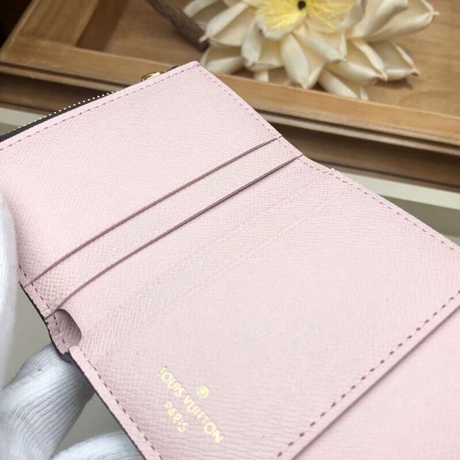 Louis Vuitton Outlet ZOE WALLET M63881 Rose Ballerine