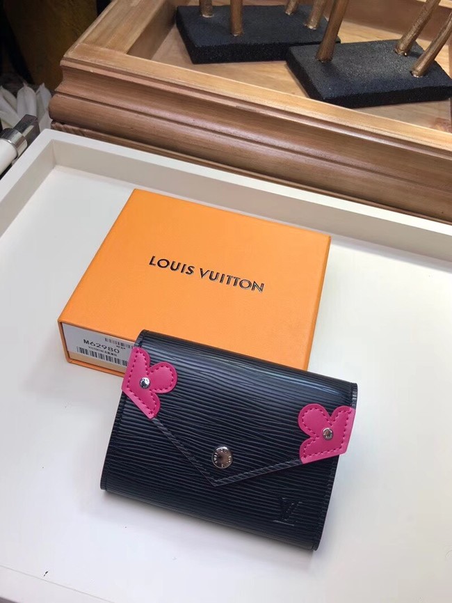 Louis Vuitton Outlet Epi Leather VICTORINE WALLET M62980 black