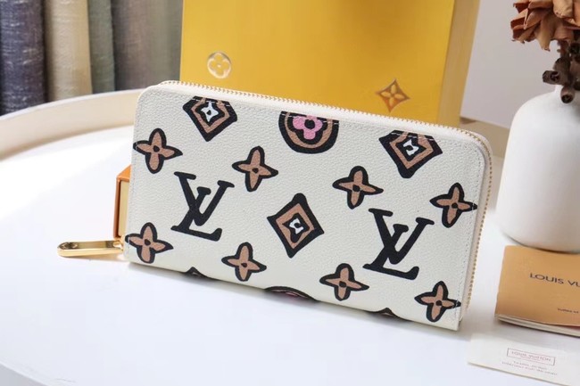 Louis Vuitton Outlet ZIPPY WALLET M80683 Beige