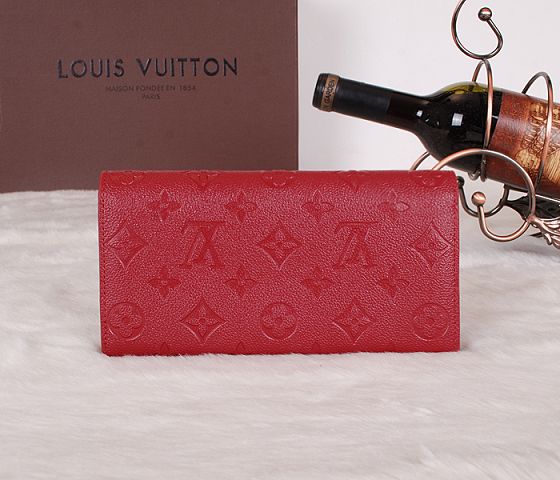 2014 Louis Vuitton Outlet Hot Sell wallet M61734 red