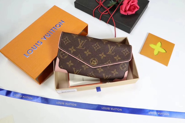 Louis Vuitton Outlet CAISSA WALLET N61184 pink