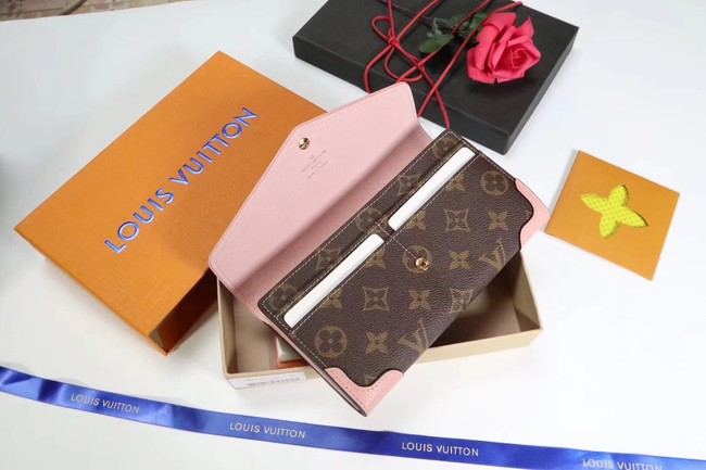 Louis Vuitton Outlet CAISSA WALLET N61184 pink