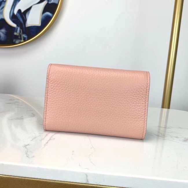 Louis Vuitton Outlet original CAPUCINES wallet M63222 pink