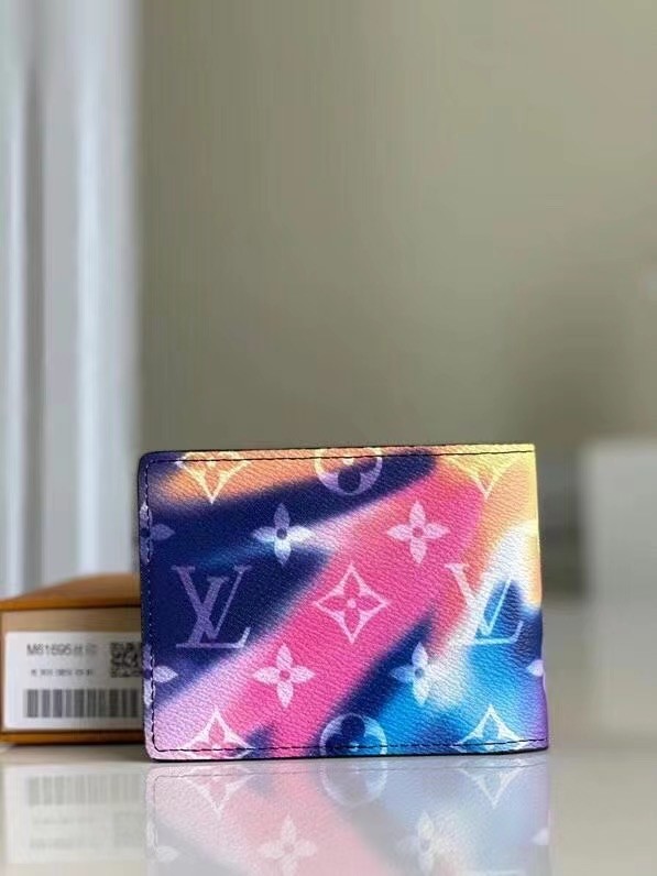 Louis Vuitton Outlet MULTIPLE WALLET M61695 blue