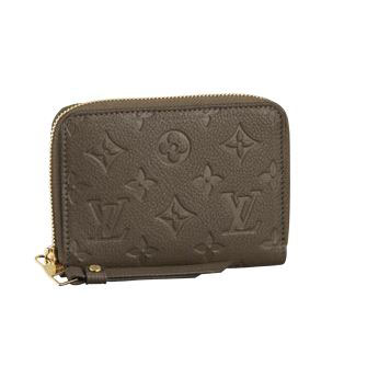 Louis Vuitton Outlet Monogram Empreinte Secret Compact Wallet M93431 Brown