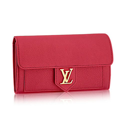 Louis Vuitton Outlet LockMe Wallet M60863 Dahlia