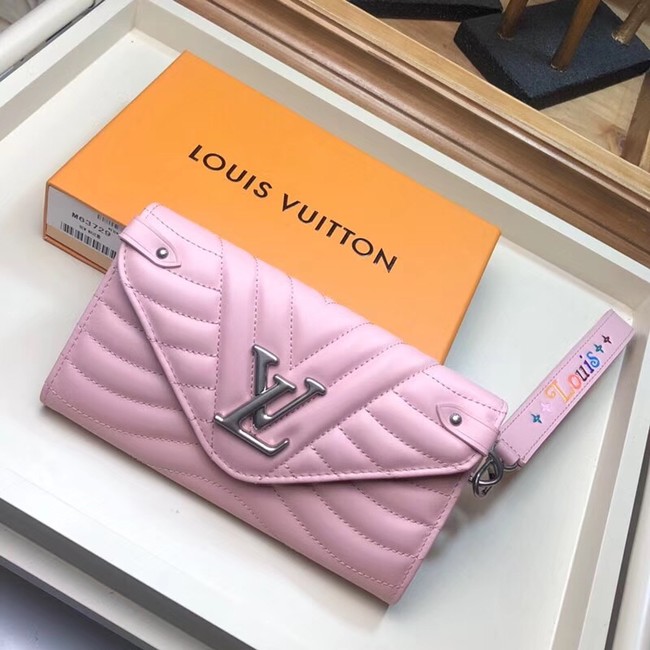 Louis Vuitton Outlet NEW WAVE LONG WALLET M63298 pink