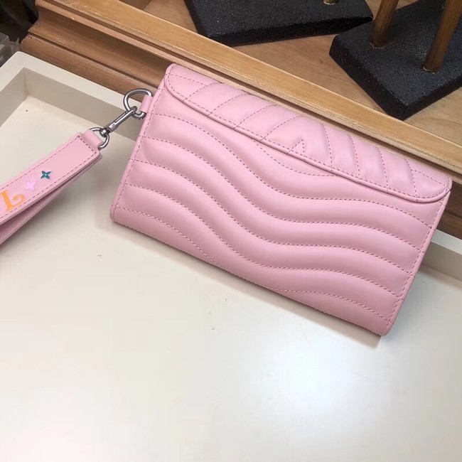 Louis Vuitton Outlet NEW WAVE LONG WALLET M63298 pink