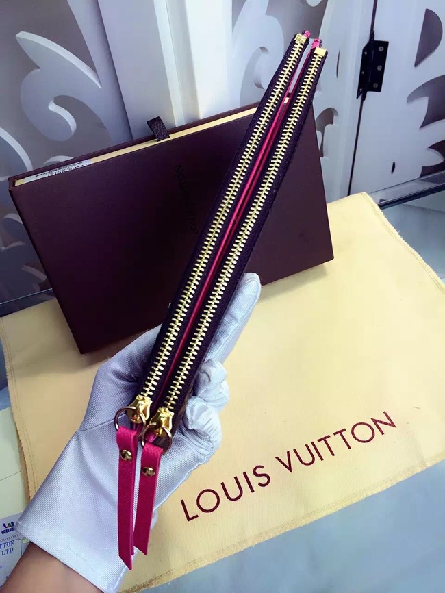 Louis Vuitton Outlet Monogram Canvas Wallet M61287 Rose