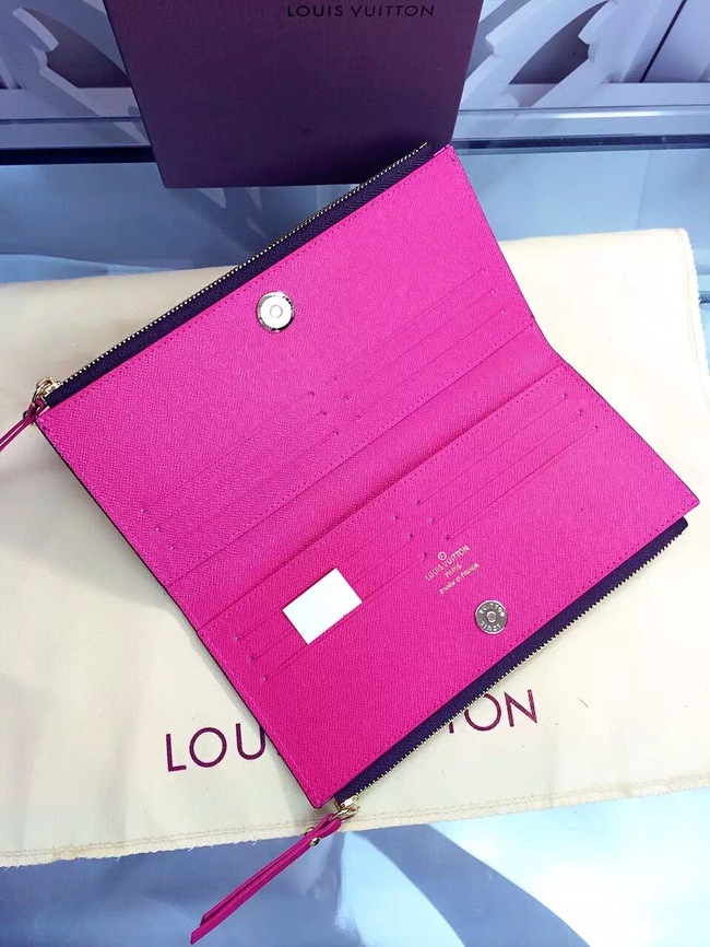 Louis Vuitton Outlet Monogram Canvas Wallet M61287 Rose