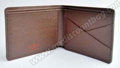 Louis Vuitton Outlet Wallet N60895 Damier canvas multiple