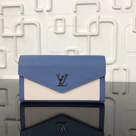 Louis Vuitton Outlet Original cowhide wallet M62544 blue