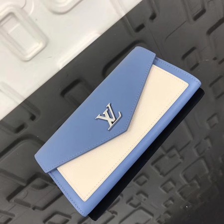 Louis Vuitton Outlet Original cowhide wallet M62544 blue