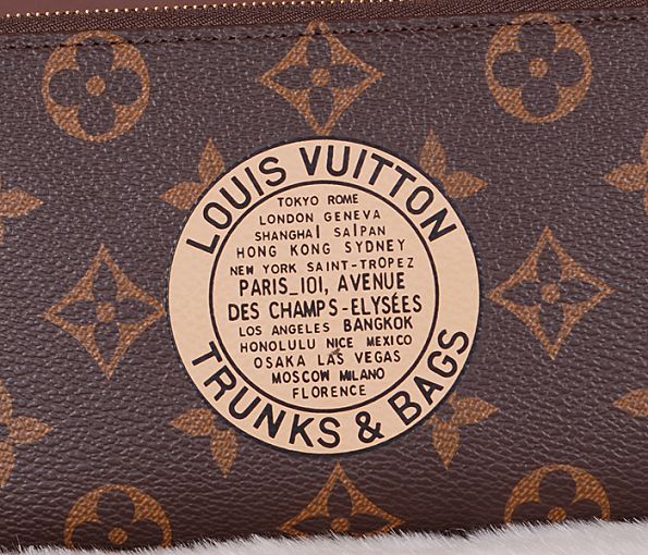 2015 Louis Vuitton Outlet wallet new model 58025 brown