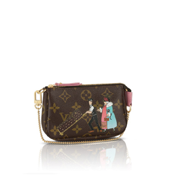 Louis Vuitton Outlet Monogram Canvas Mini Pochette Illustre M60290