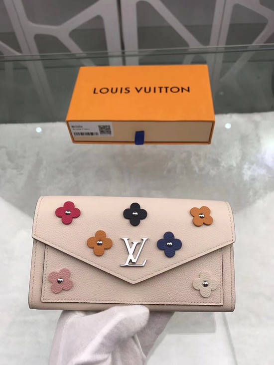 Louis Vuitton Outlet original Mylockme bucket wallet 62656 cream